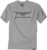 Men's Gold Wing Icon Tee - Gw Icon Tee Lt Gry 2Xl