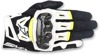 SMX-2 V2 Air Carbon Motorcycle Gloves Black/White/Yellow Large