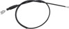 Black Vinyl Clutch Cable - For 85-00 Suzuki DS80