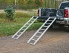 Aluminum Straight ATV Loading Ramps - 69" Long, 14.75" Wide - Pair - 1500 Lbs total capacity, weighs 17 lbs