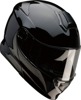 Z1R Solaris 2.0 Modular Helmet 4XL Black Gloss - Modular helmet with drop-down sun visor