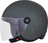 FX-143 3/4 Open Face Helmet Gray w/Smoke Shield X-Large