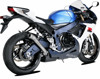 Titanium Megaphone Slip On Exhaust - For 11-24 GSXR600/750