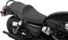 Diamond Vinyl 2-Up Seat Black Low - For Bonneville T100/120 Street 900