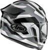 Arai Contour-X Snake Helmet XS White/Black/Silver - Full face helmet with Snake graphic