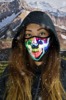 Half-Face Neoprene Mask - Neo Half Mask Electric Skull