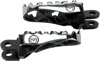 Black/Silver Hybrid Footpegs - For DRZ400/KLX400 & RM125/250