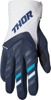 Thor Women's Spectrum Gloves White/Midnight Large - MX gloves with touchscreen tips