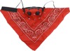 Rider Dust Masks - Pro Bandana Dust Mask Red