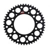 Rear Sprocket-Grooved Blk 520-49 Teeth - For 20-24 Husq TC250/TX350/FC450/ KTM 250-450 SX/XC/SX-F