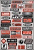 Sponsor Sticker Kits - Fx Fun Phrases Stickers