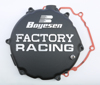 Black Factory Racing Clutch Cover - For 05-07 Kawasaki KX250