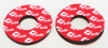 ODI Grip Donuts - Red - Soft foam grip donuts in blue