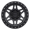 MR312 17x9 -12mm Offset 6x5.5 106.25mm CB Matte Black Wheel