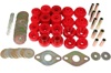 96-99 Toyota 4Runner 2WD/4WD Red Body Mount Bushing Set