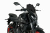 Dark Smoke Naked New Gen Windscreen - For 21-23 Yamaha MT-07