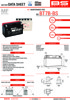 Maintenance Free Sealed Battery - Replaces YT7B-BS