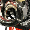 Carbon Fiber Heat Shield - For 19-22 KTM Husqvarna 250/300 w/FMF Header