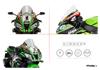 14-1/4" Clear Racing Windscreen - For 16-20 Kawasaki ZX-10R