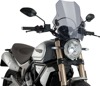 Bat Universal Smoke Windscreen - for Naked Bikes