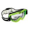 3101 Green Atzaki Youth MX Goggles - Clear Lens