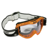 3101 Orange Atzaki Youth MX Goggles - Clear Lens