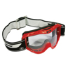 3101 Red Atzaki Youth MX Goggles - Clear Lens