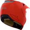 ICON Elsinore Monotype Helmet Red Matte 3XL - Modular off-road helmet with fog-free shield