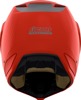 ICON Elsinore Monotype Helmet Red Matte 3XL - Modular off-road helmet with fog-free shield