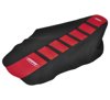 6-Rib Water Resistant Seat Cover Black/Red - For Honda CRF250R CRF450R