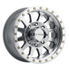 MR304 Double Standard 17x8.5 0mm 8x170 130.81mm CB Machined/Clear Coat Wheel