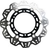 Front VEE Brake Rotors - Black - VEE Style Brake Rotor - Black Center Front Set