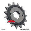 Front Steel Countershaft Sprocket w/ Rubber Damper - 15 Tooth 520