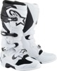 Alpinestars Tech 7 Boots White/Black Size 14 - Off-road boots with CE protection, Size 14