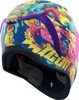 ICON Airform Scatterbrain MIPS Helmet XL Multi/Purple - Full-face helmet with MIPS and unique graphics