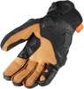 Hypersport Leather Cold Weather Short Cuff Gloves - Black Men's 2X-Large