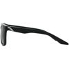 100% Hudson Sgl St Blk Smk Lens