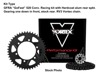 V3 Chain & Sprocket Kit Black SX Chain 520 14/45 Hardcoat Aluminum - For 99-11 Suzuki SV650
