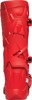 Thor Radial MX Boots Red US Size 9 - Off-road MX boots in red, US size 9