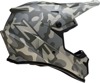 Rise Camouflage Full Face Offroad Helmet Green Small