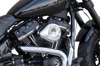 Chrome Stealth Mini Teardrop Air Cleaners for Harley-Davidson - Air Clnr Stlth Mini Trdrp Chr