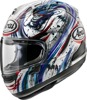 Arai Corsair-X Kiyonari Trico Helmet XL - Full-face helmet with Kiyonari graphic.