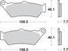 Sintered Brake Pads - 674Ls Sint Brake Pads Sbs