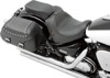 Plain Vinyl Solo Seat Black EZ Mount Low - For 99-13 Yamaha Road Star