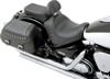 Plain Vinyl Solo Seat Black EZ Mount Low - For 99-13 Yamaha Road Star