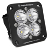 Squadron Sport Work/Scene Pattern Black Flush Mount LED Light Pod - Clear