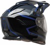 Z1R Range 2.0 Voyager Helmet XS Blue/Black/Gray Gloss - Dual sport helmet with drop-down sun visor