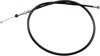 Black Vinyl Clutch Cable - Honda CR80 CR85