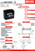 SLA Factory Activated AGM Maintenance Free Battery - Replaces YTX20HL