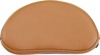 Half-Moon Smooth 5-3/4" Backrest Pad Brown - For 15-24 Indian Scout